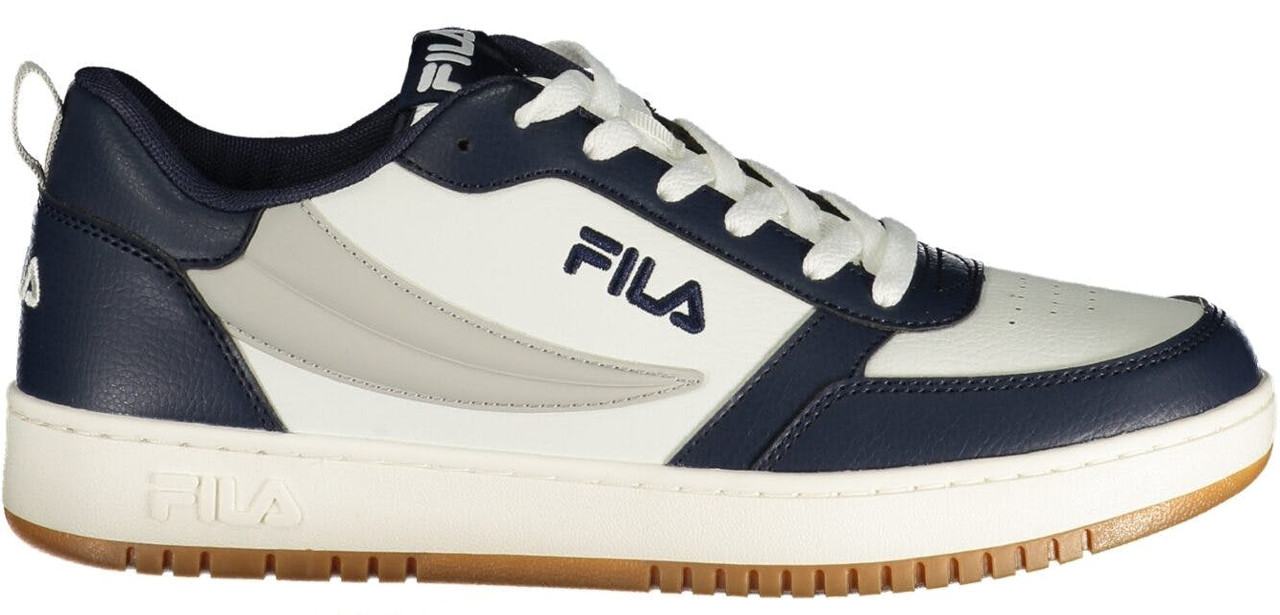 Zapatillas deportivas de hombre con cordones en gris y blanco