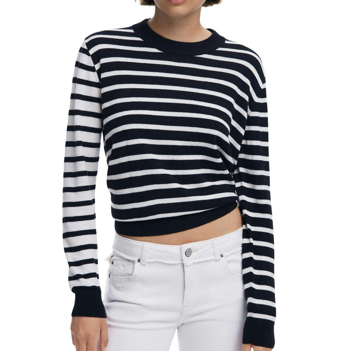 Jersey de manga larga a rayas