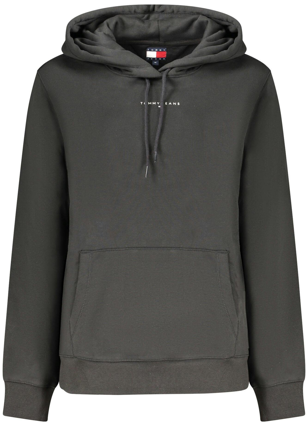 Jersey de punto negro para mujer en algodón y poliéster