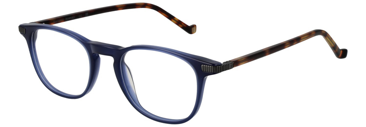 HEB335 acetate optical frame blue full-rim