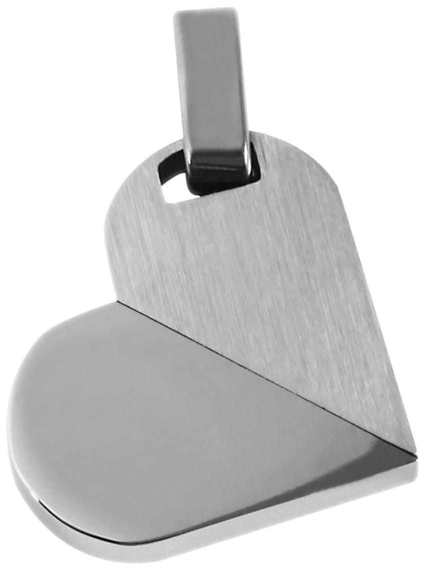 Heart pendant in stainless steel