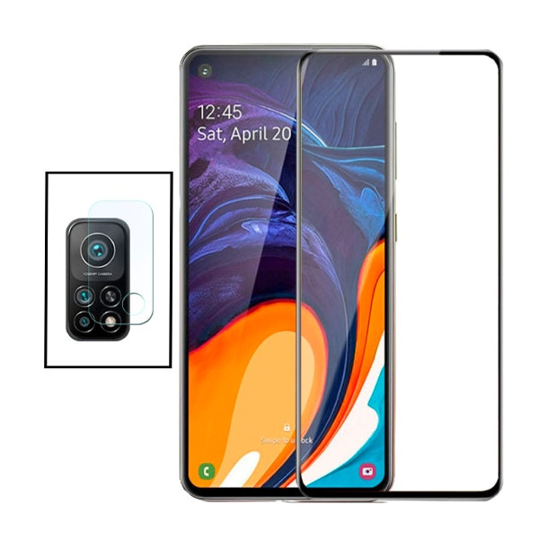 Rear Camera Protector and Premium Full-Cover Glass for Xiaomi Mi 10T Pro 5G