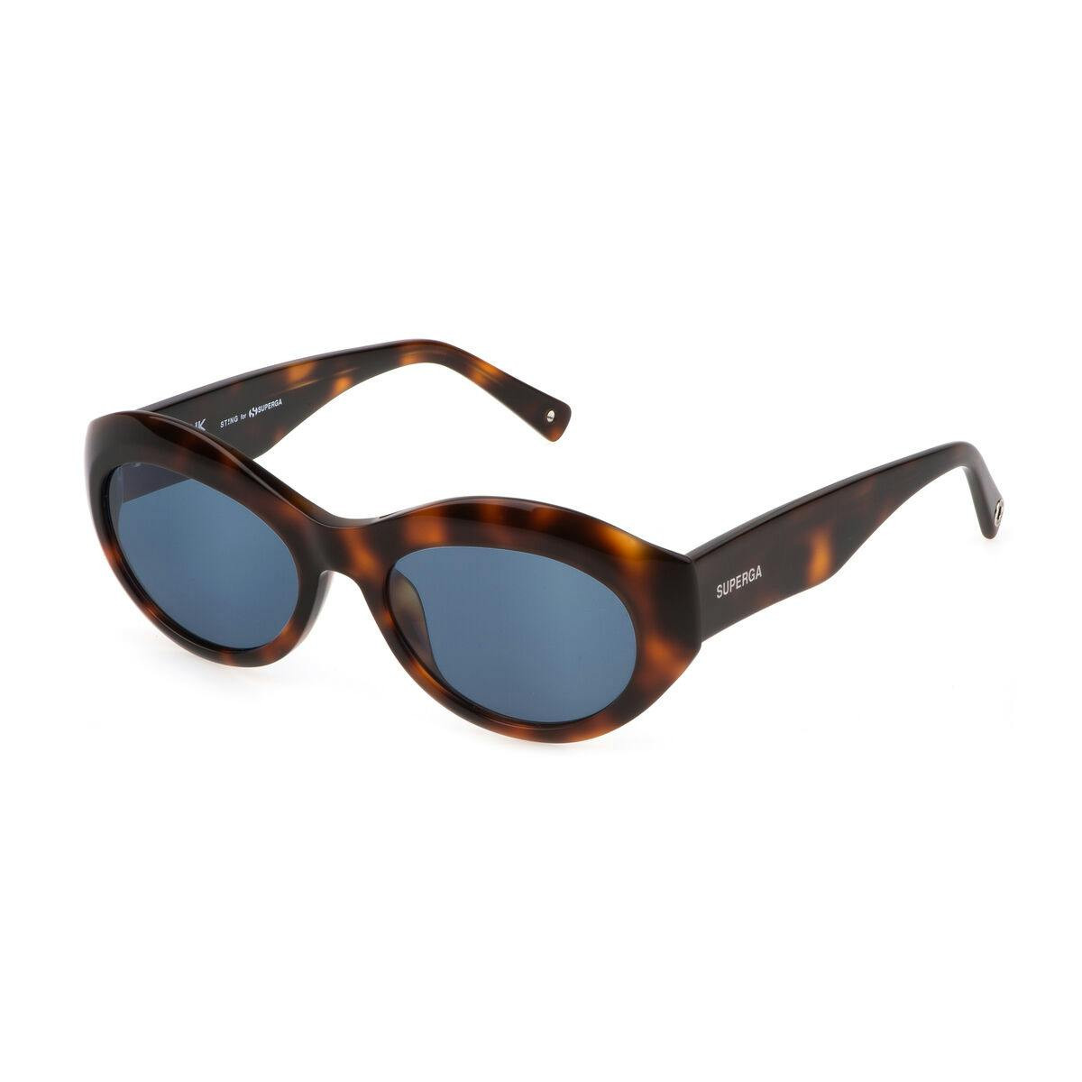 Sunglasses SST479 acetate with blue lenses