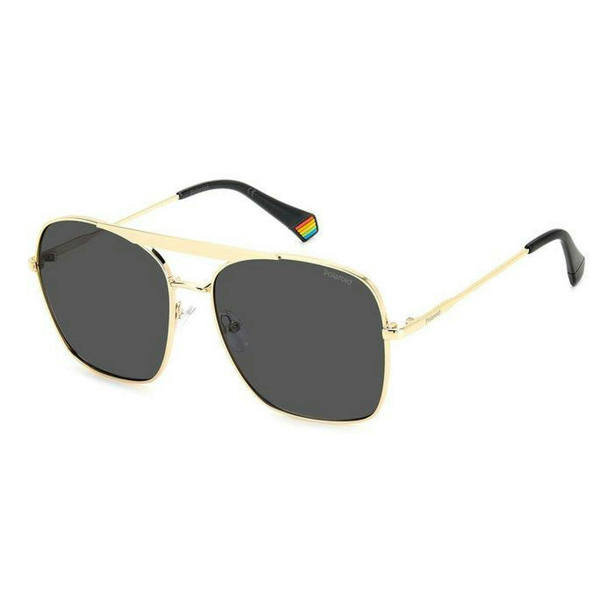 Gafas de sol PLD-6201-S metal dorado lentes grises 59 mm
