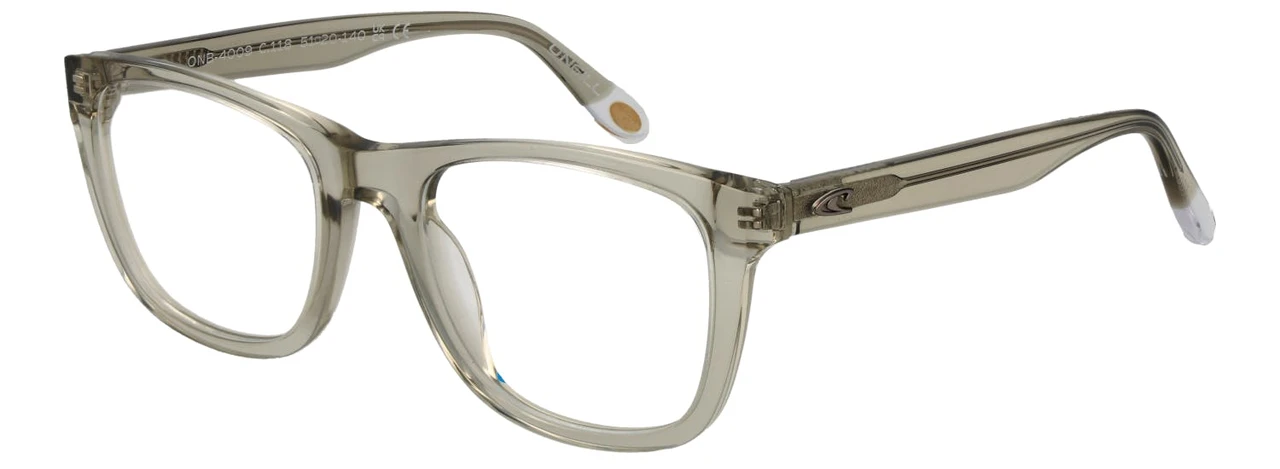 Montura óptica rectangular transparente ONB-4009