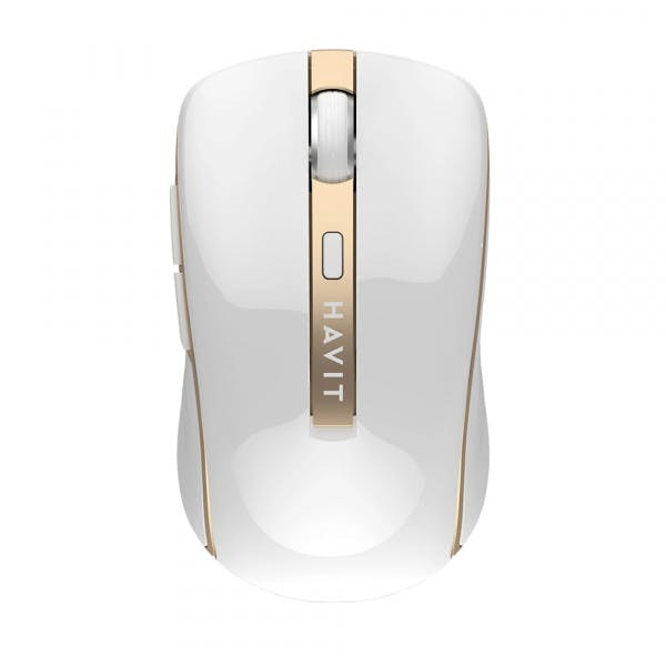 Ratón inalámbrico MS951GT 1000-1600 DPI Oro blanco