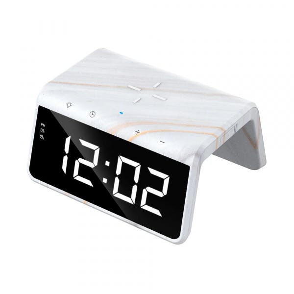 Despertador con carga inalámbrica Qi W320