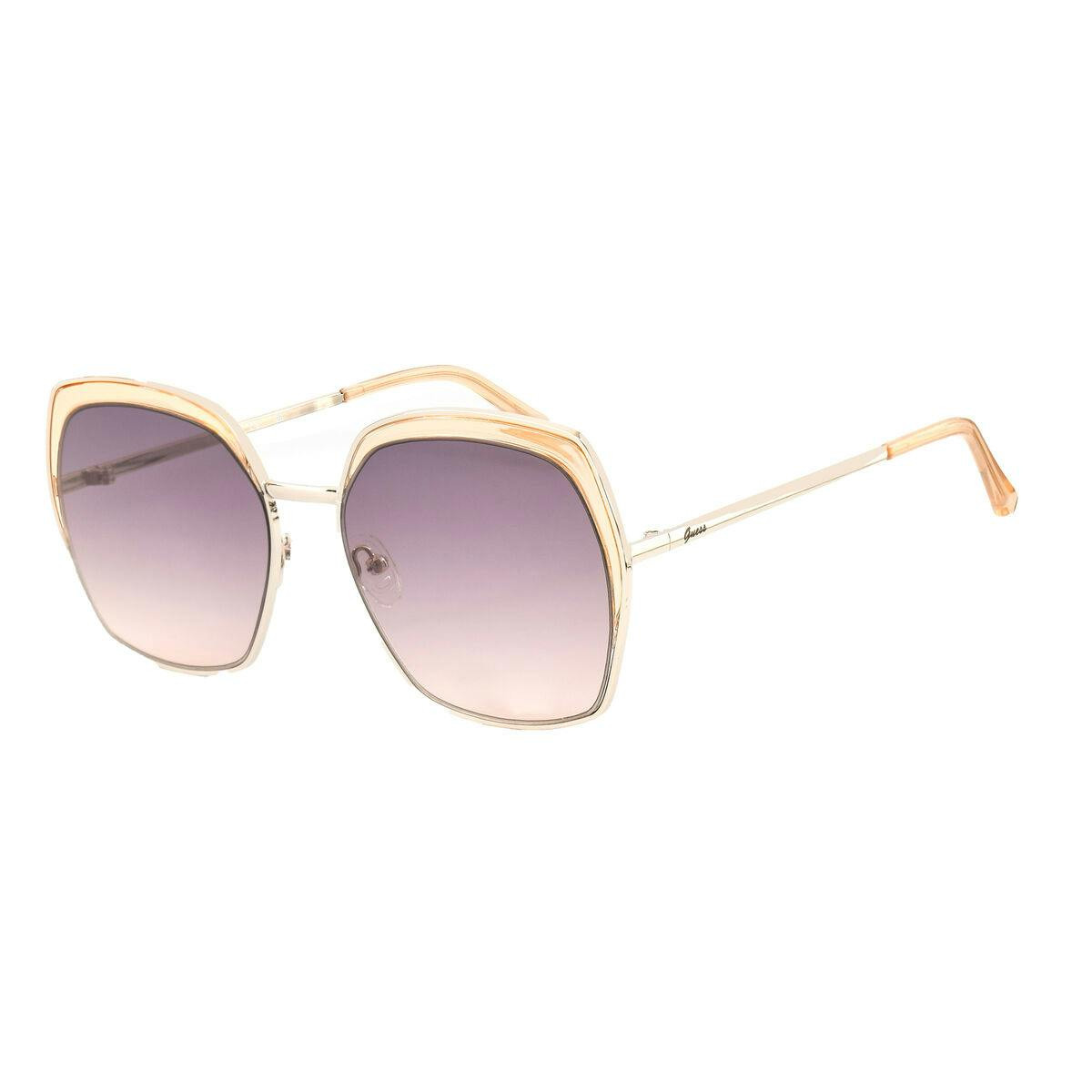 Gafas de sol GF0410 metal dorado con lentes marrones