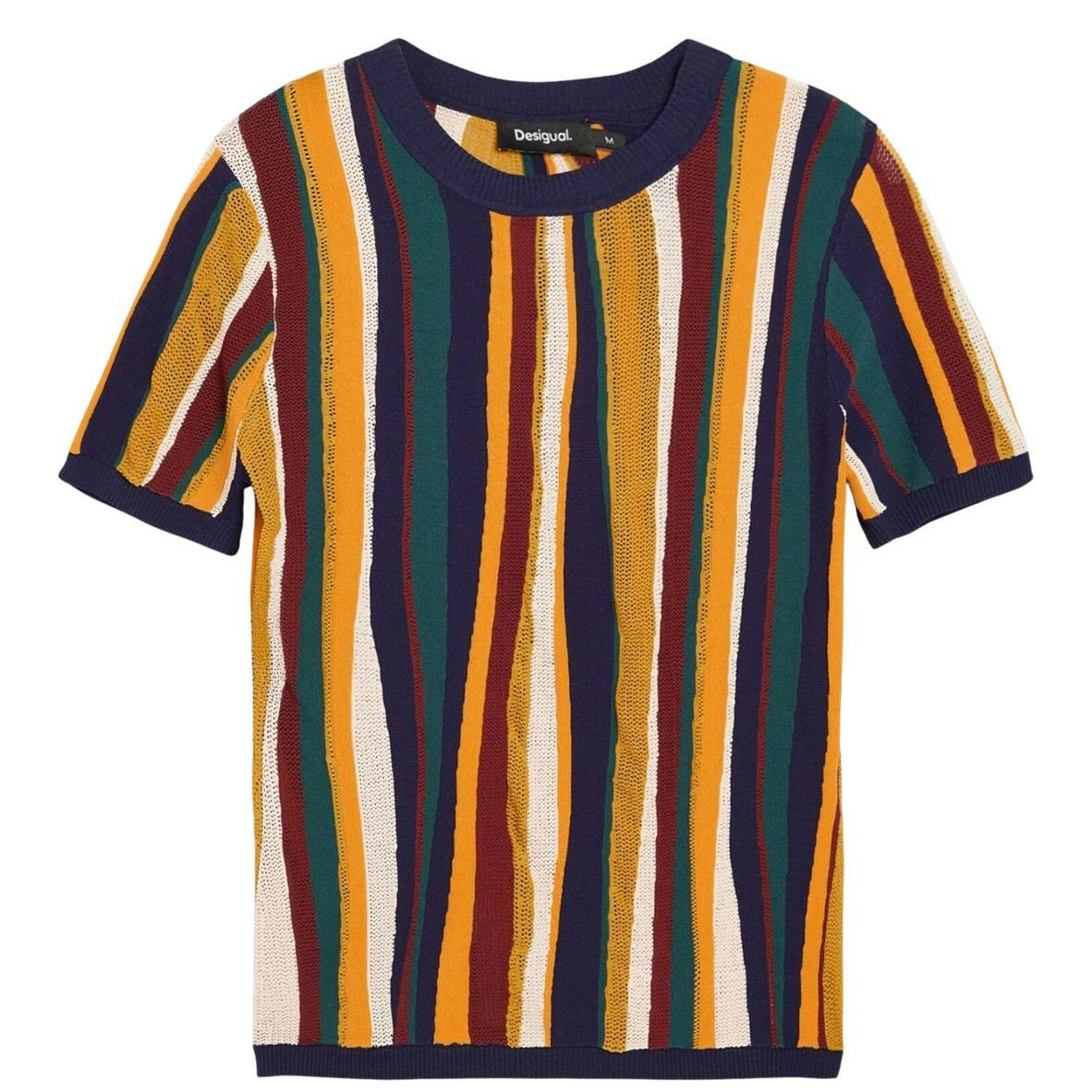 Camiseta Lacroix de rayas en mezcla viscosa