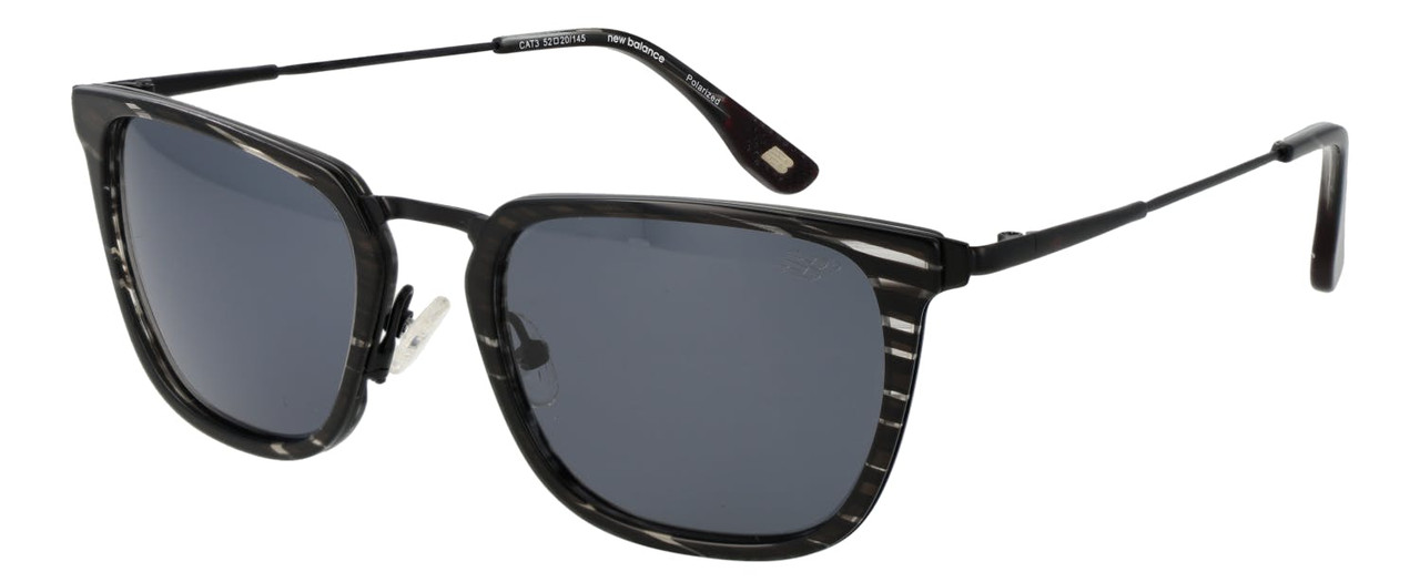 Gafas de sol NB6072 montura metal lentes grises