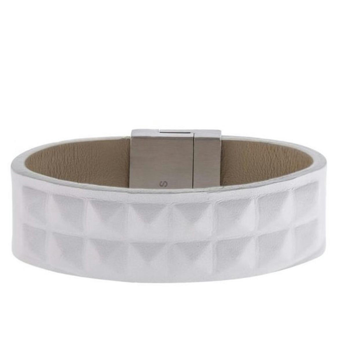 Pulsera de piel para hombre PJ24411BLW