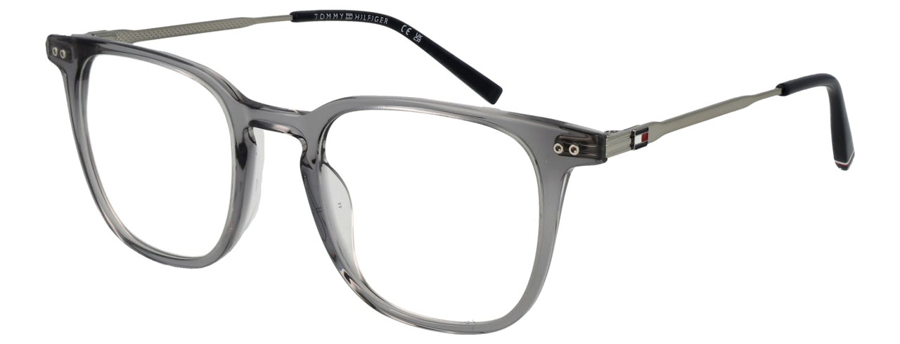 Rectangular grey acetate optical frame