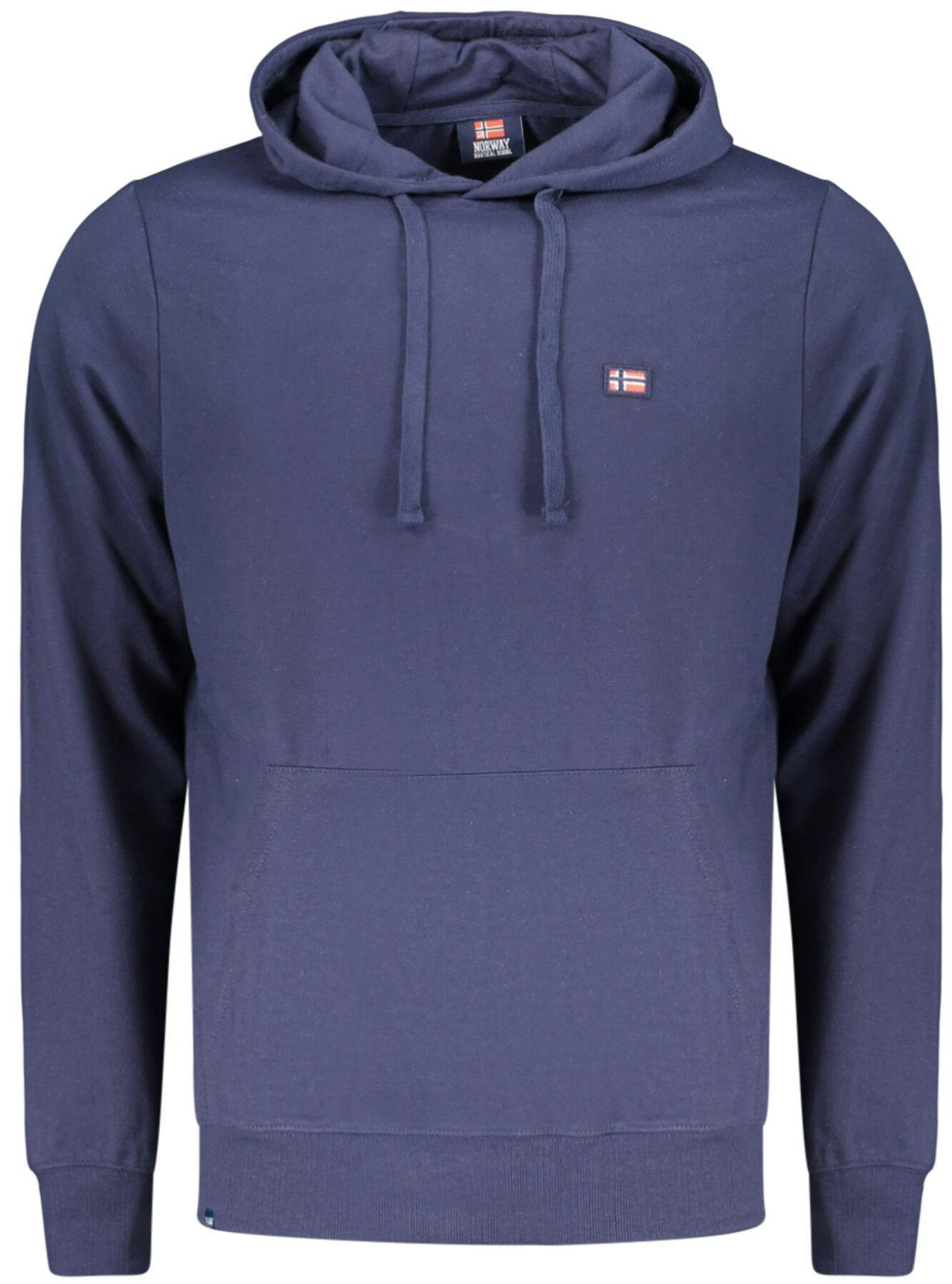 Sudadera con capucha azul marino hombre