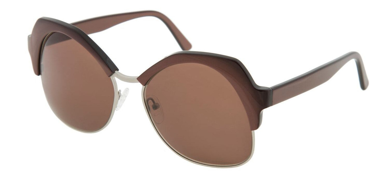 Gafas de sol ONE C montura marrón plástico 58mm