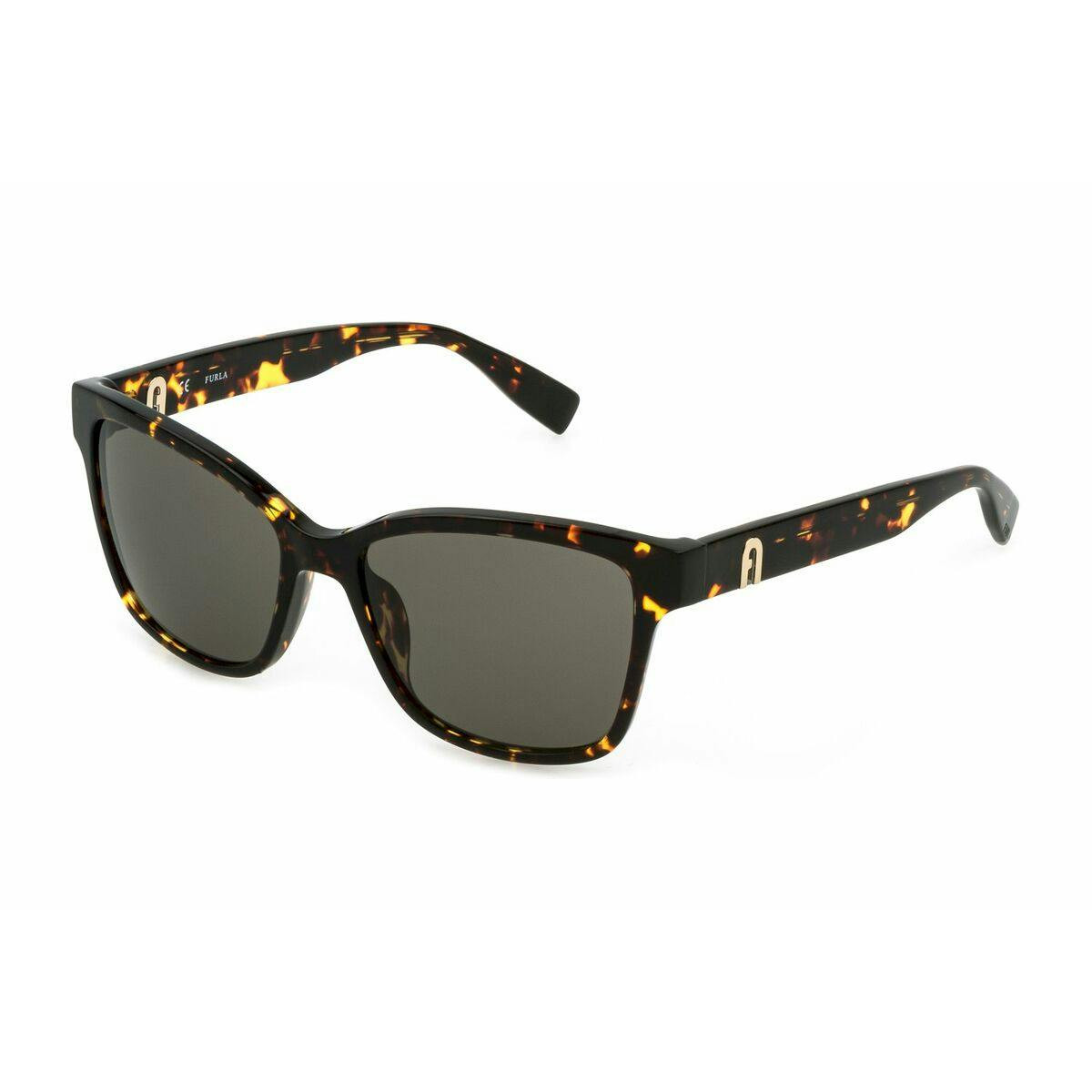 Gafas de sol Furla SFU470 acetato lentes marrón policarbonato