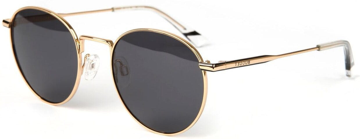 BGY3007 sunglasses gold acetate frame plastic lenses 44mm