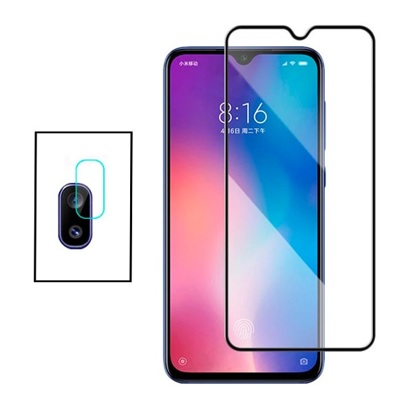 Protector de vidrio y película para cámara trasera Redmi 8A Dual