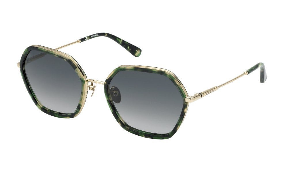 Gafas de sol redondas metal con lentes policarbonato UV400