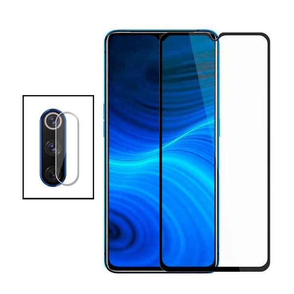 Protector de cristal templado para la cámara trasera Xiaomi Redmi 9