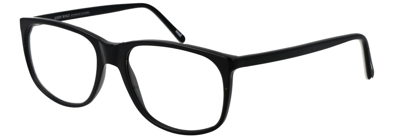 Rectangular acetate optical frame 4553 A - black