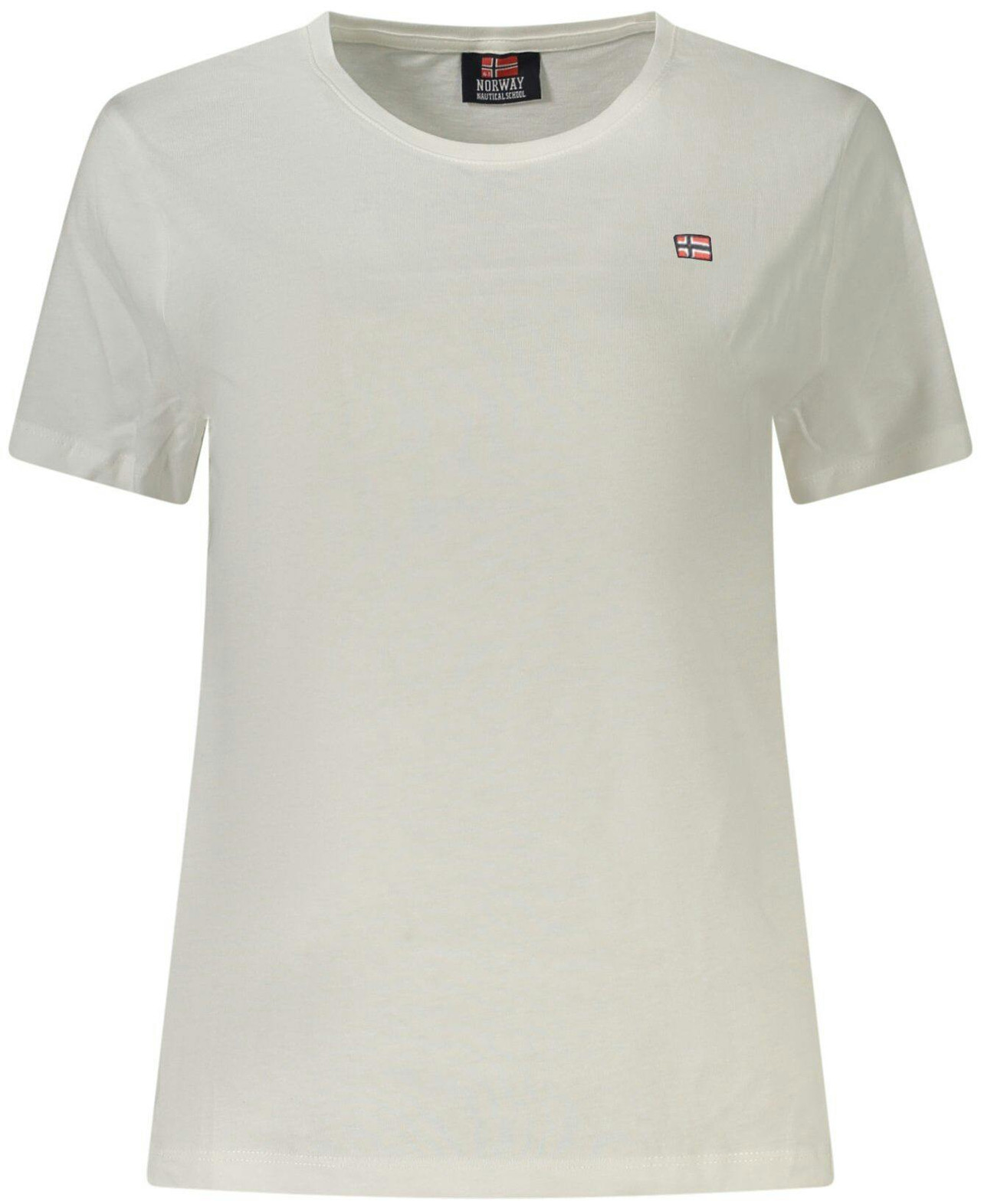 Camiseta blanca de algodón