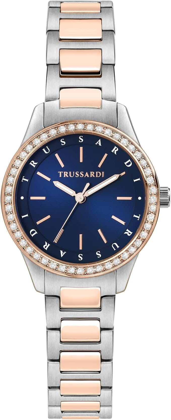 Trussardi women's quartz stainless steel wristwatch 30 mm