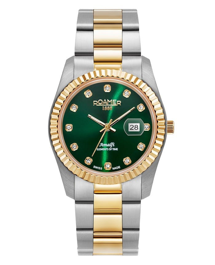 Amalfi Lady reloj en acero inoxidable con cristal de zafiro