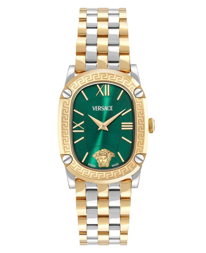 Reloj Swiss Greca Couture Lady Versace - Acero y Zafiro