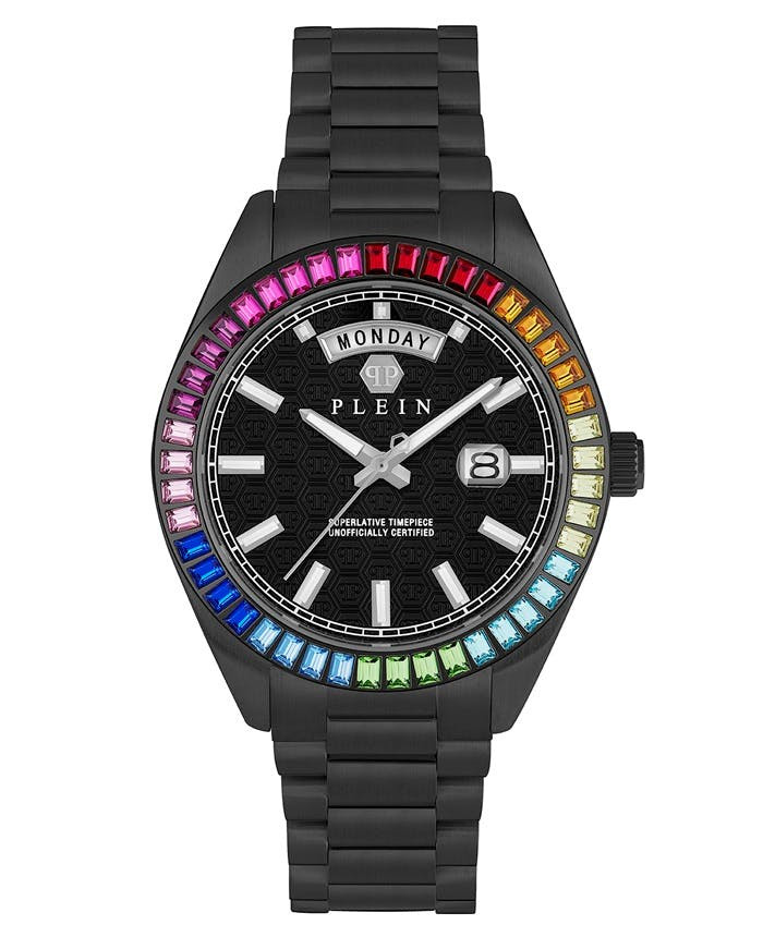 Reloj Superlative Rock Couture acero inoxidable negro