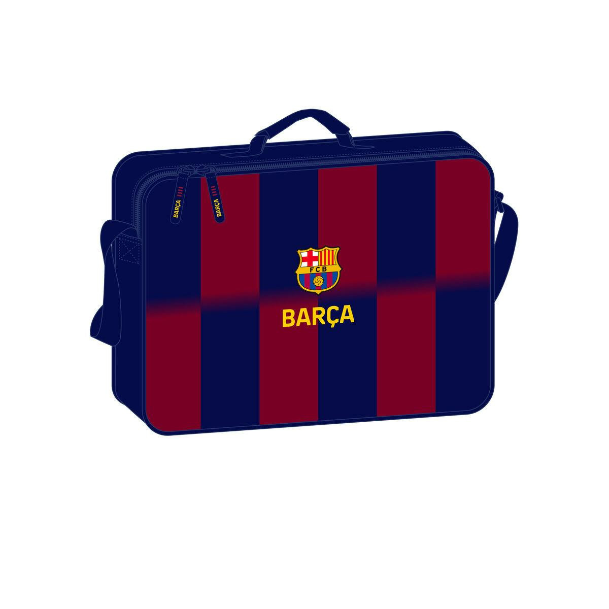 Mochila escolar F.C. Barcelona azul y granate