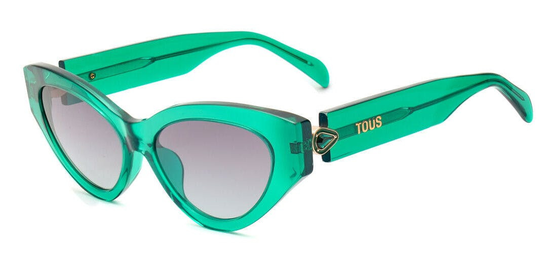 Gafas de sol Tous STOB84S550T52 acetato con lentes de policarbonato verde multicolor