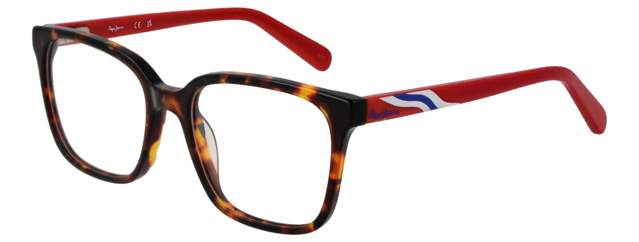 Children's square brown optical frame PJ4074