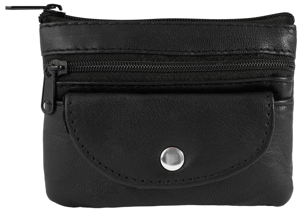 Bolsa porta llaves piel genuina