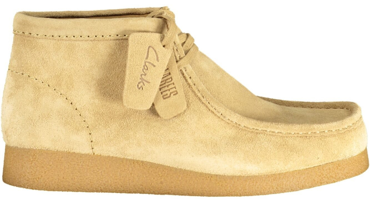 Bota deportiva Wallabee ante beige