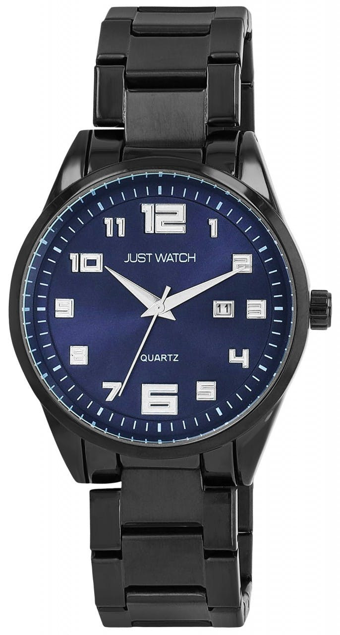 Reloj Julius para hombre esfera azul correa acero inoxidable