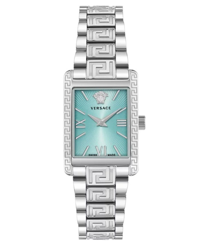 Tonneau Lady stainless steel watch with sapphire glass