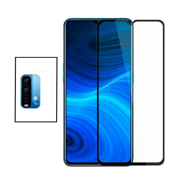 Vidrio Trasero Full Cover para Xiaomi Redmi Note 9 4G