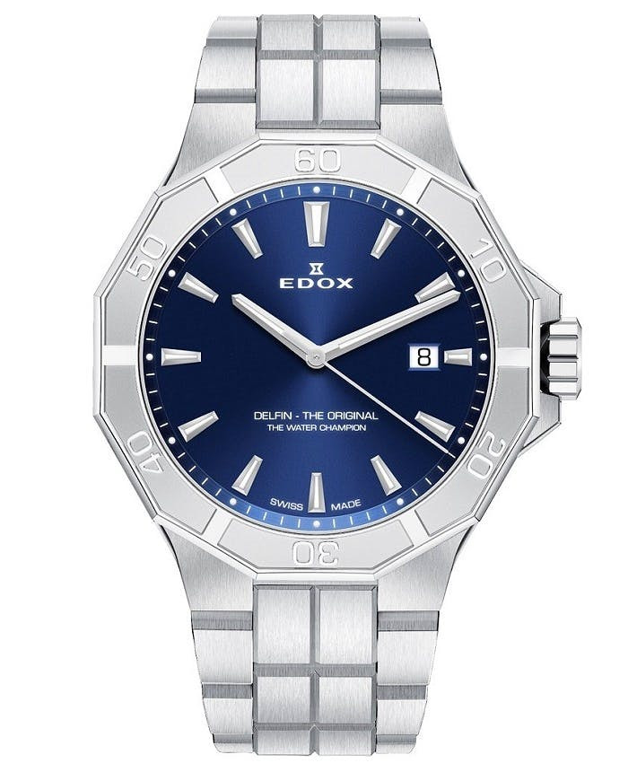 Reloj Delfin The Original caja y brazalete acero inoxidable cristal zafiro
