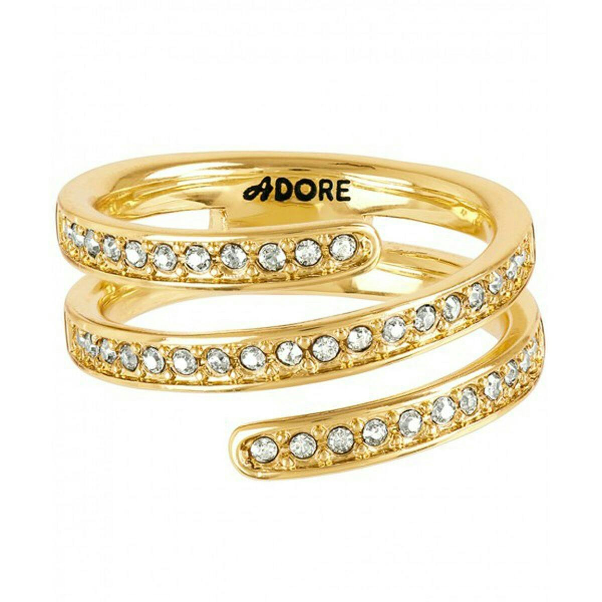 Anillo femenino con cristal Swarovski, metal