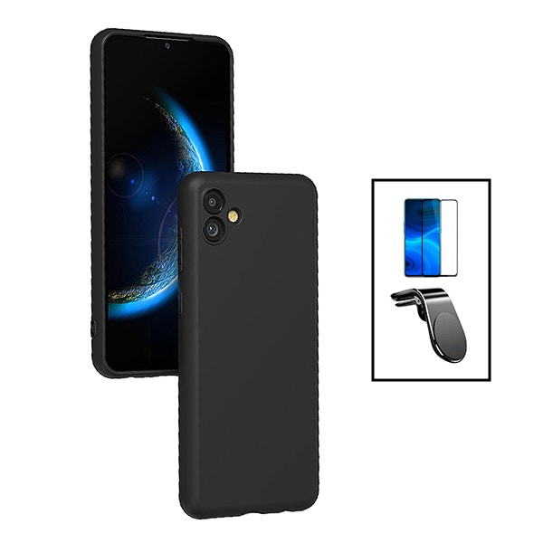 Phonecare kit Screen Protector and Silicone Case for Samsung Galaxy F04