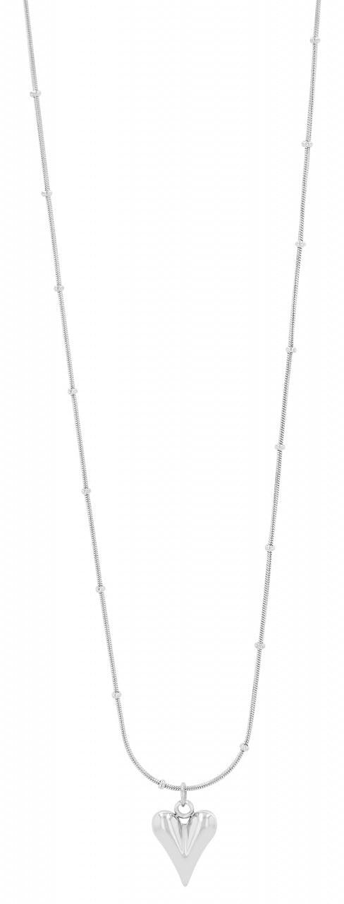 Collar Corin en Acero Inoxidable con Colgante de Corazón