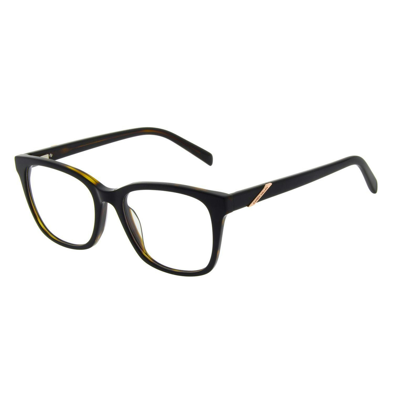 KM1062 optical frame black acetate and metal