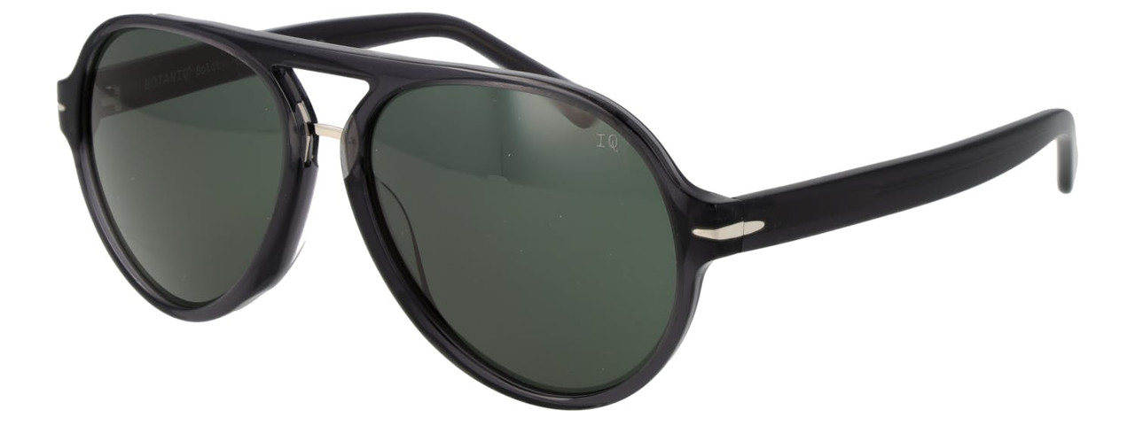 Gafas de sol aviador en acetato con lentes verdes