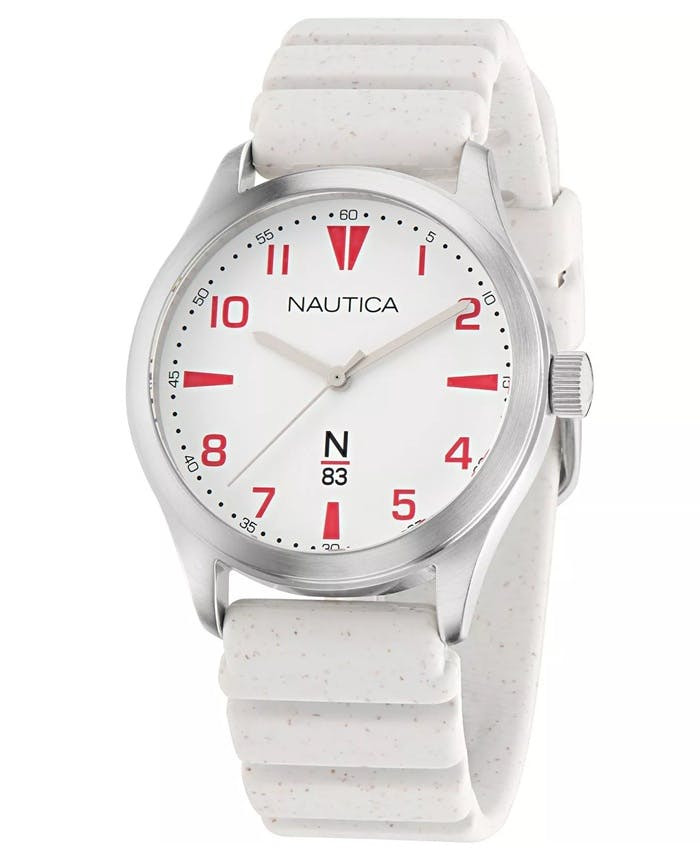 Reloj N83 Hannay Bay con caja de acero y correa de silicona