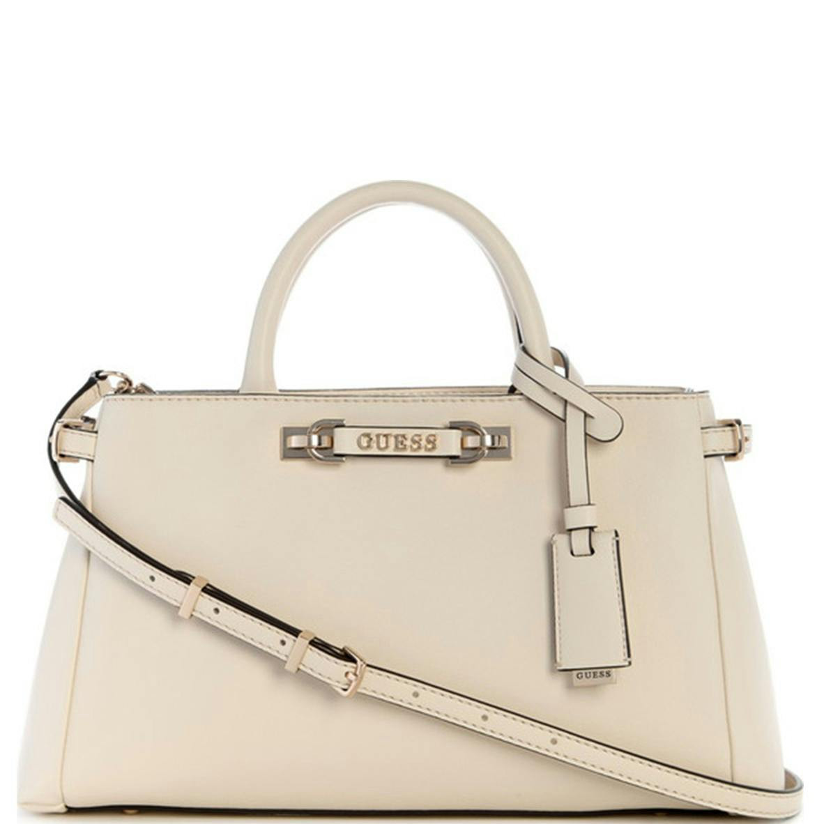 Bolso beige de mujer en poliuretano