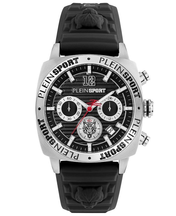 Reloj Wildcat Chrono con caja de acero y correa de silicona