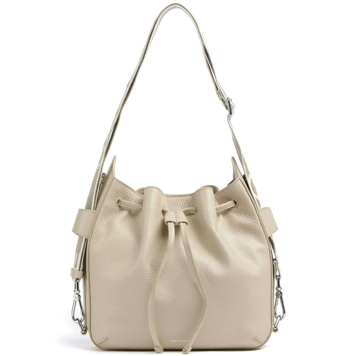 Bolso de piel con cinta Gretel