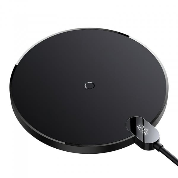 Cargador inalámbrico 15 W con pantalla LED digital gen 2