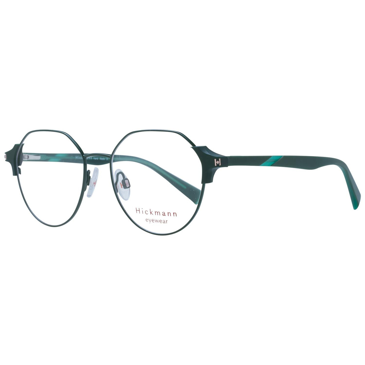 Montura óptica HI1210 D02 metal aro completo verde