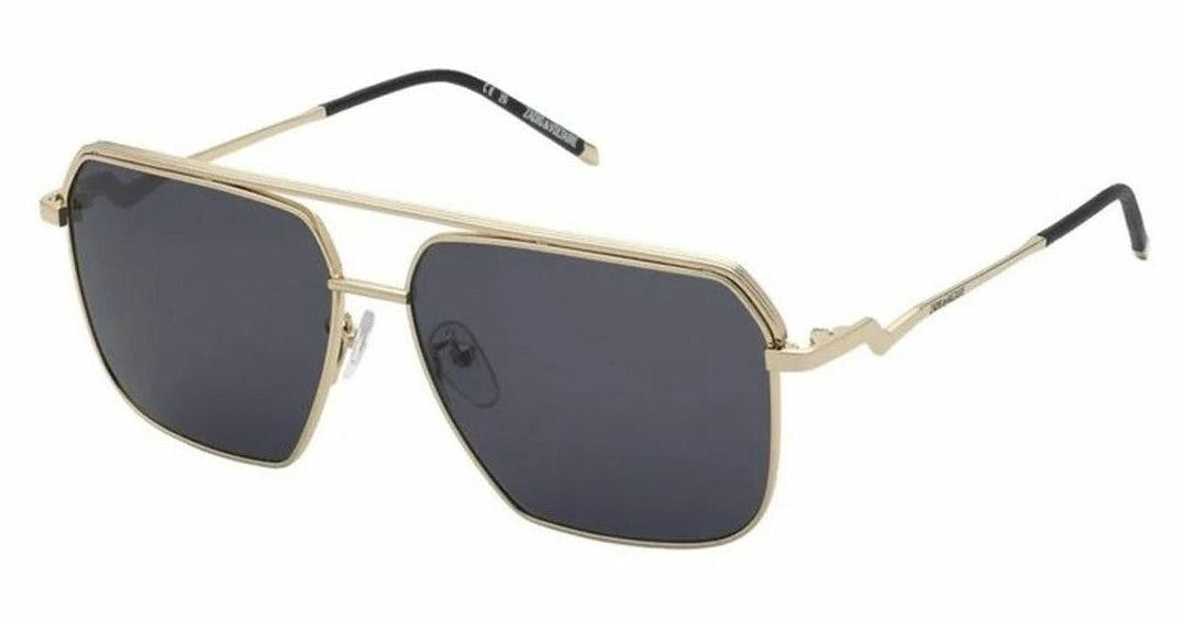 Gafas de sol metálicas con lentes grises 58 mm